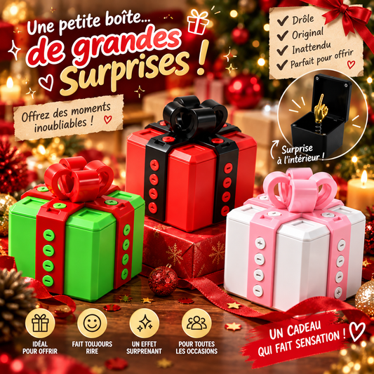 La Boîte Surprise  – Le Cadeau Prank Inoubliable